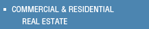 Commercial Residential Real Estate